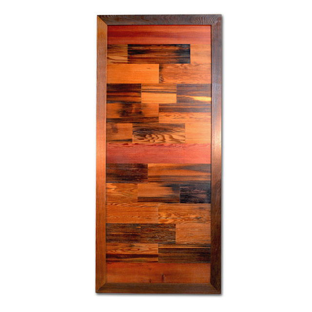 Redwood Wine Tank Sliding Barn Door