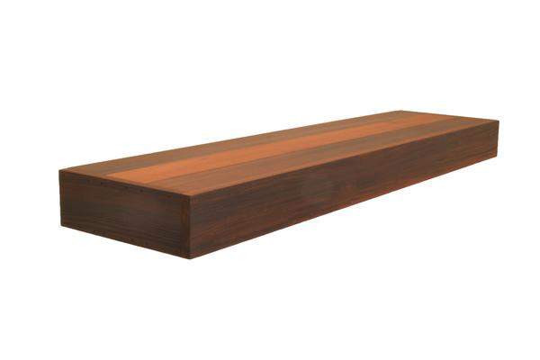 Redwood Floating Shelf 4' Length